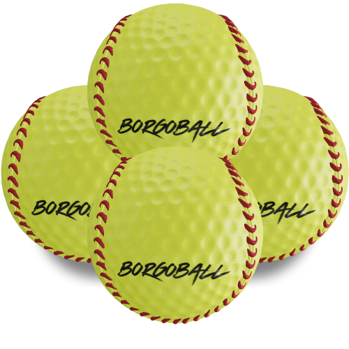 Borgoball Softball 4 Pack