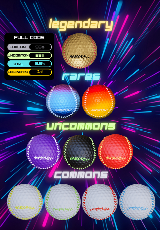 Borgoball Mystery Pack — Series 1 (4 Balls Inside)